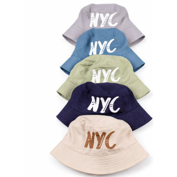 Дитяча панама з принтом "NYC" 